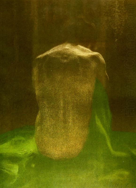 kathe kollwitz kvinnlig ryggakt pa gron duk china oil painting image